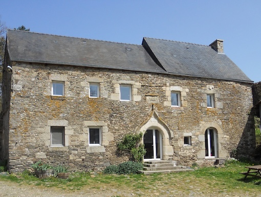 Façade du manoir